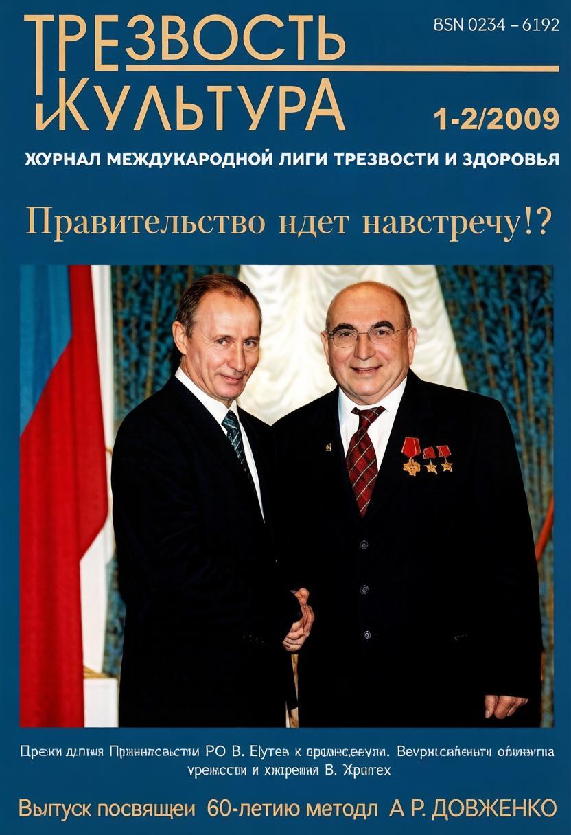 Журнал Трезвость и культура № 1-2 2009 г.